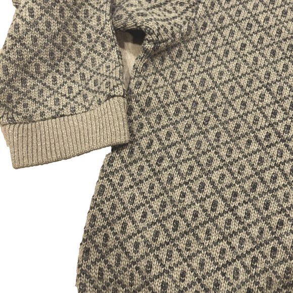 LL Bean Vintage Nordic mens Wool blend fisherman’s Birdseye chunky sweater XL - Picture 5 of 8